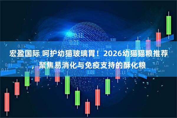 宏盈国际 呵护幼猫玻璃胃！2026幼猫猫粮推荐，聚焦易消化与免疫支持的酥化粮
