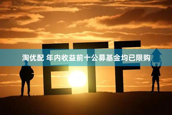 淘优配 年内收益前十公募基金均已限购