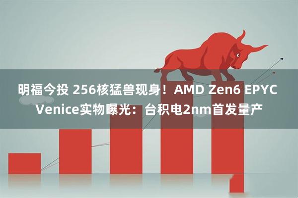 明福今投 256核猛兽现身！AMD Zen6 EPYC Venice实物曝光：台积电2nm首发量产