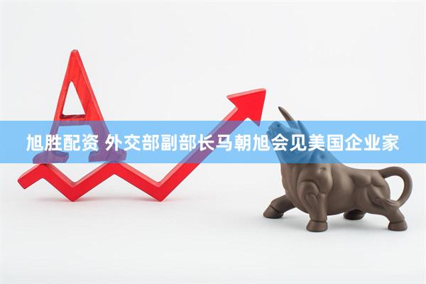 旭胜配资 外交部副部长马朝旭会见美国企业家
