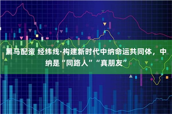 黑马配资 经纬线·构建新时代中纳命运共同体，中纳是“同路人”“真朋友”